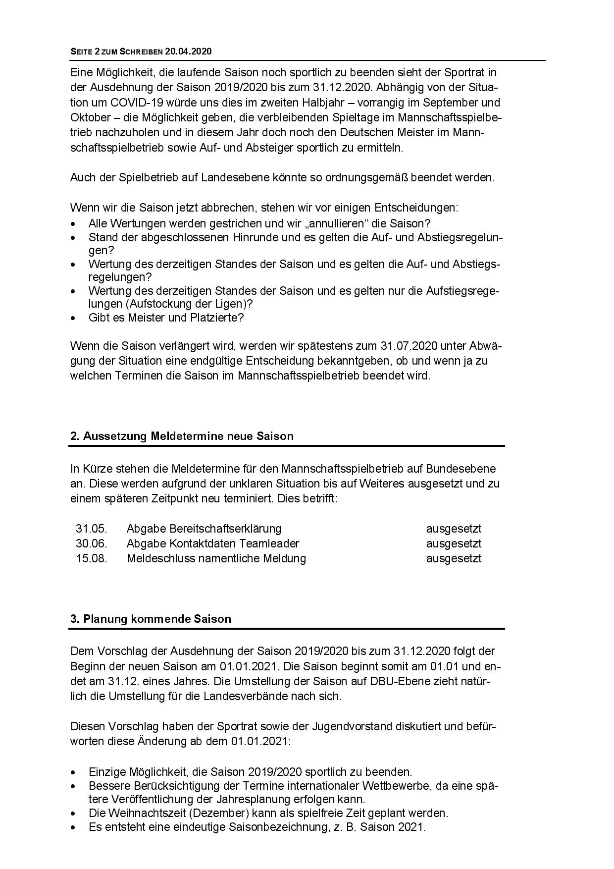 2020 04 20 CORONA Krise Vorschlag Sportbetrieb DBU Sportrat page 002