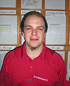 Karl-Heinz Heilmeier vom BC73 II, der drei Partien in der Bezirksliga gewinnen konnte